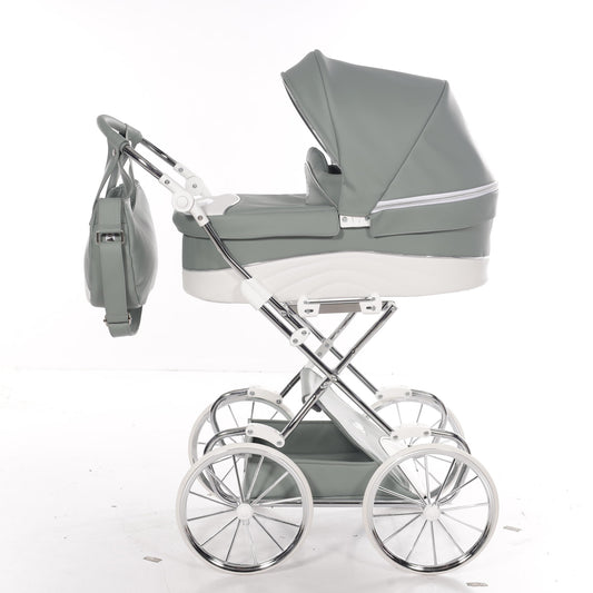 Carro De Muñecas Lulla Maxi Classic Verde_0