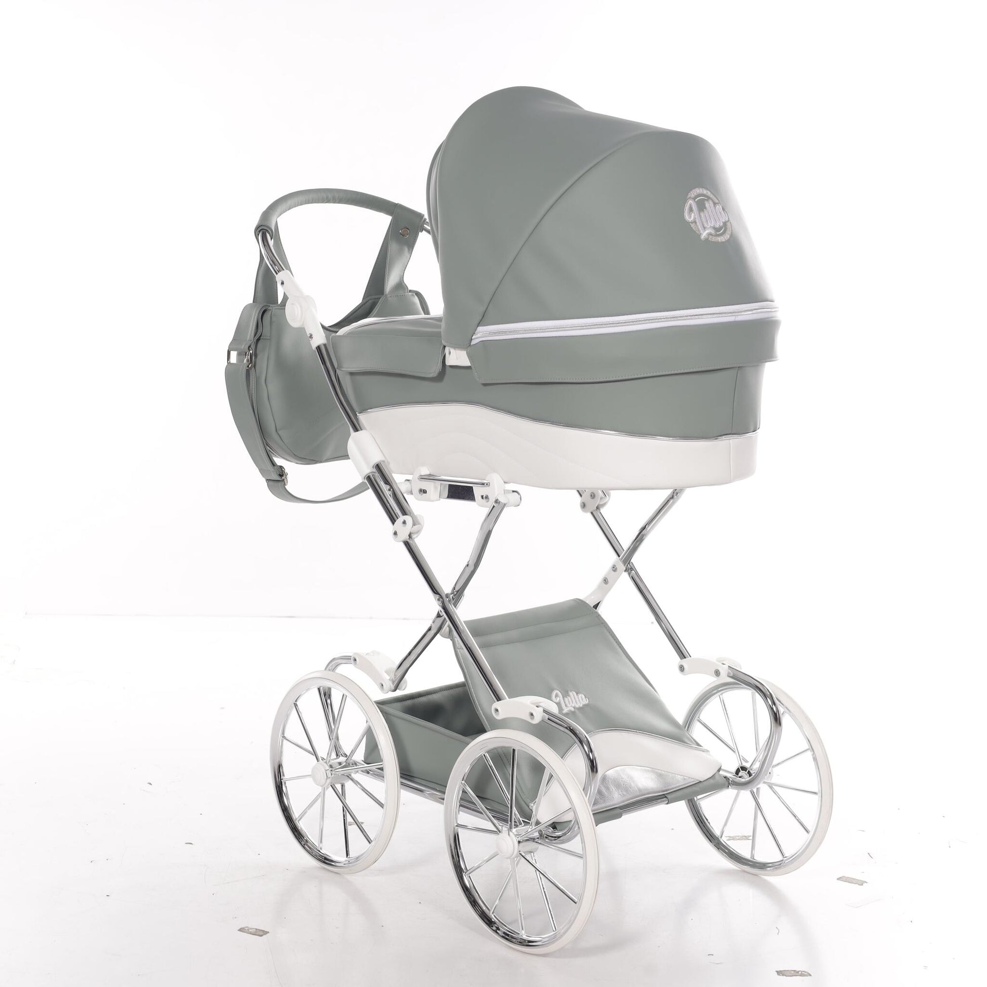 Carro De Muñecas Lulla Maxi Classic Verde_5