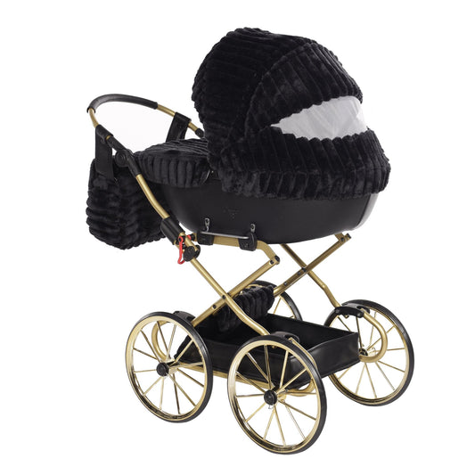 Carro De Muñecas Muffy Mini Classic Negro_0
