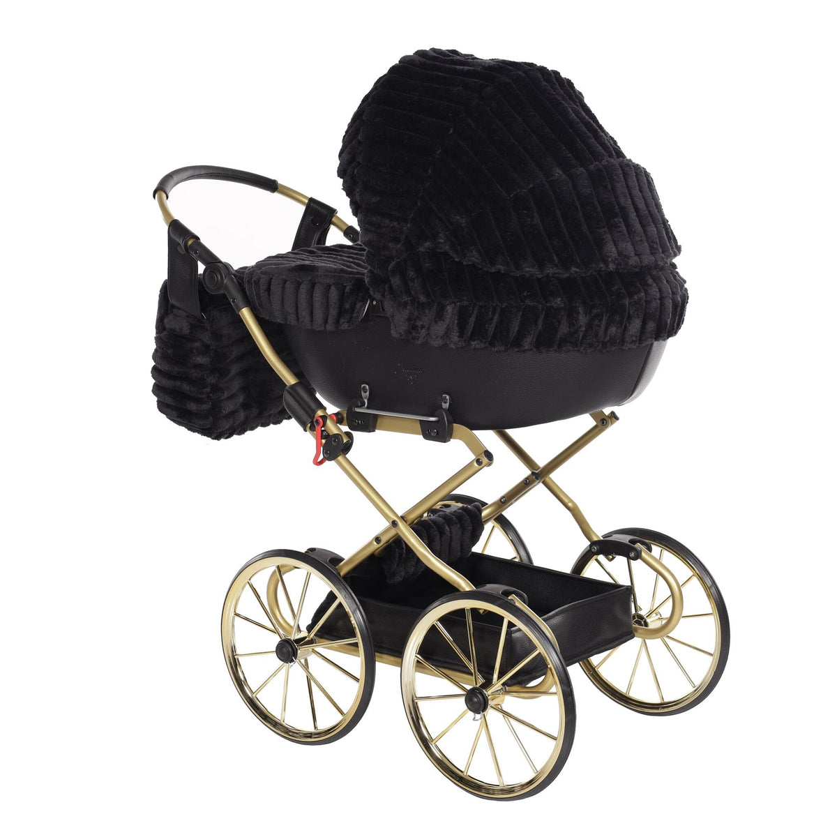 Carro De Muñecas Muffy Mini Classic Negro_2