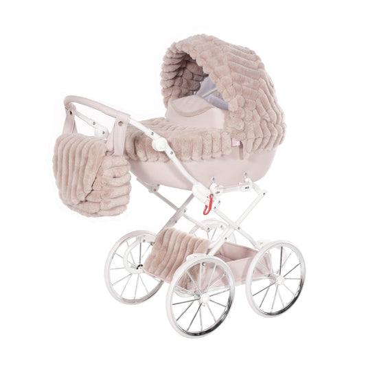 Carro De Muñecas Muffy Mini Classic Rosa_0