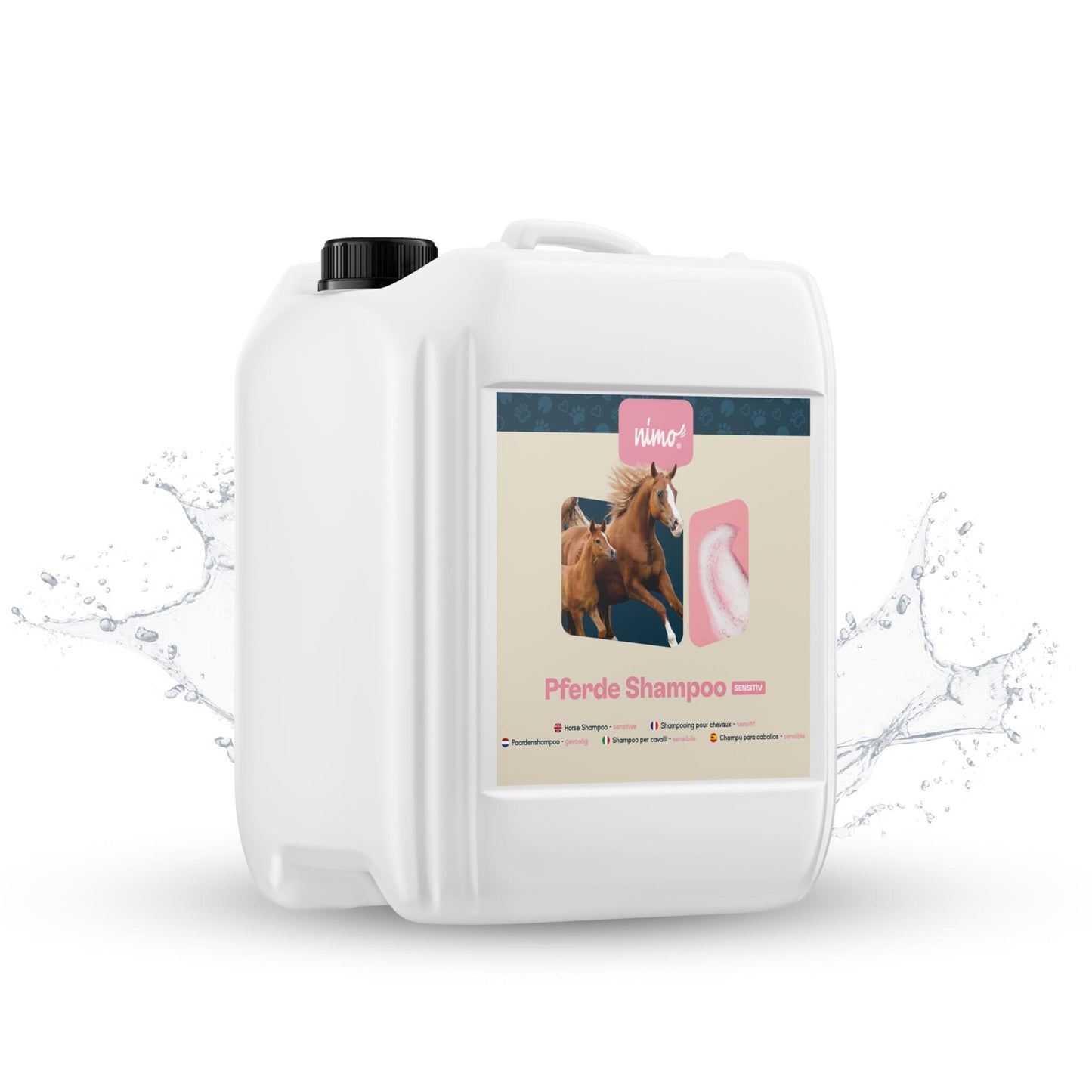 Champú Para Caballos Sensible - Nimo - 10 L_0