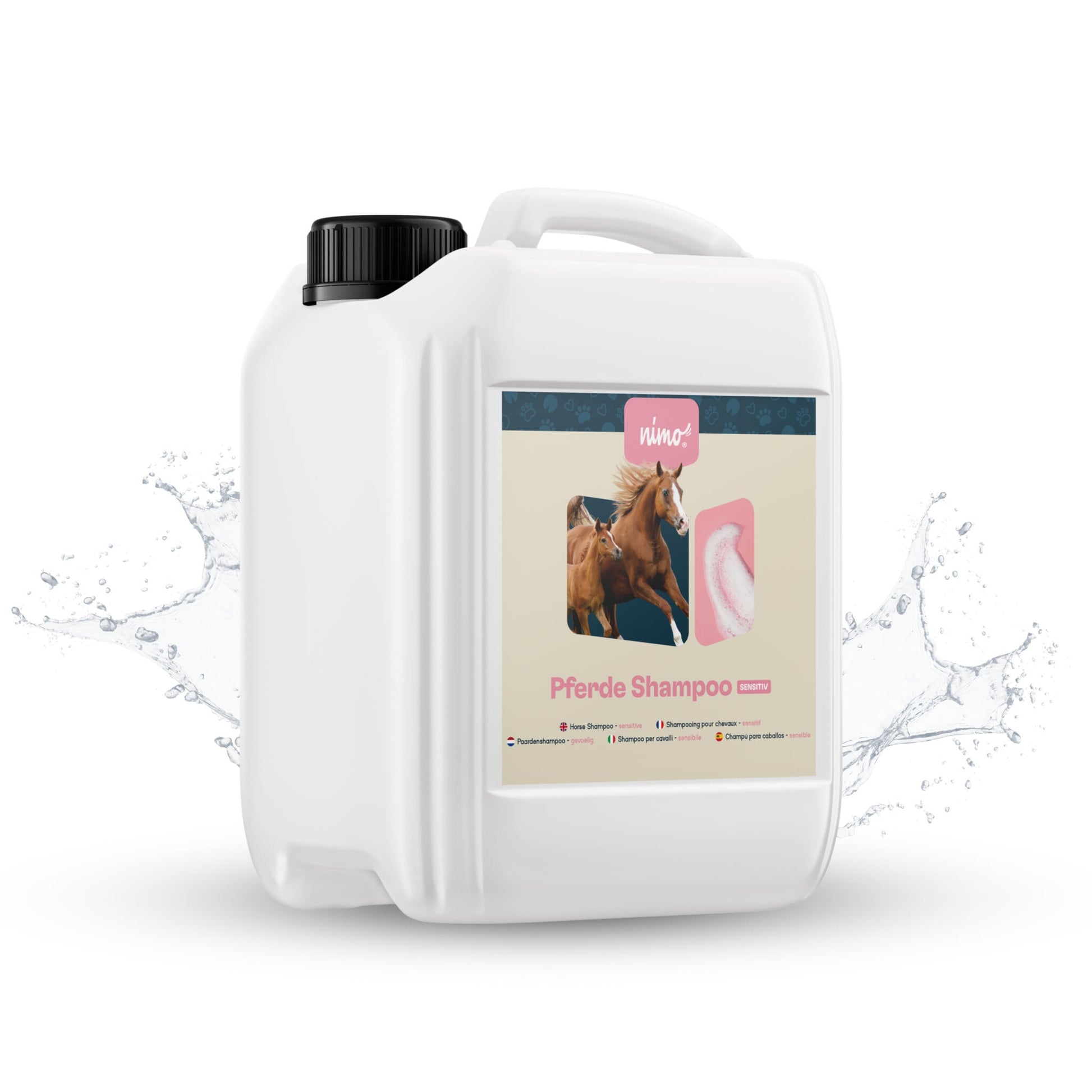 Champú Para Caballos Sensible - Nimo - 2,5 L_0