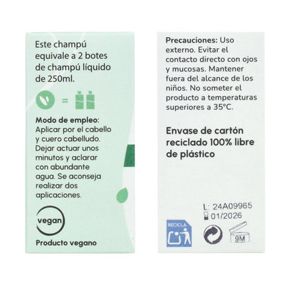 Planeta Huerto Champô Sólido Anti-Oleosidade Menta 85 gr
