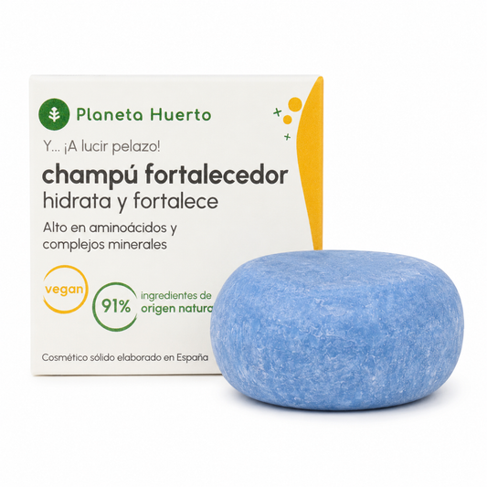Champô Sólido Fortalecedor Planeta Huerto com Aminoácidos 85 g