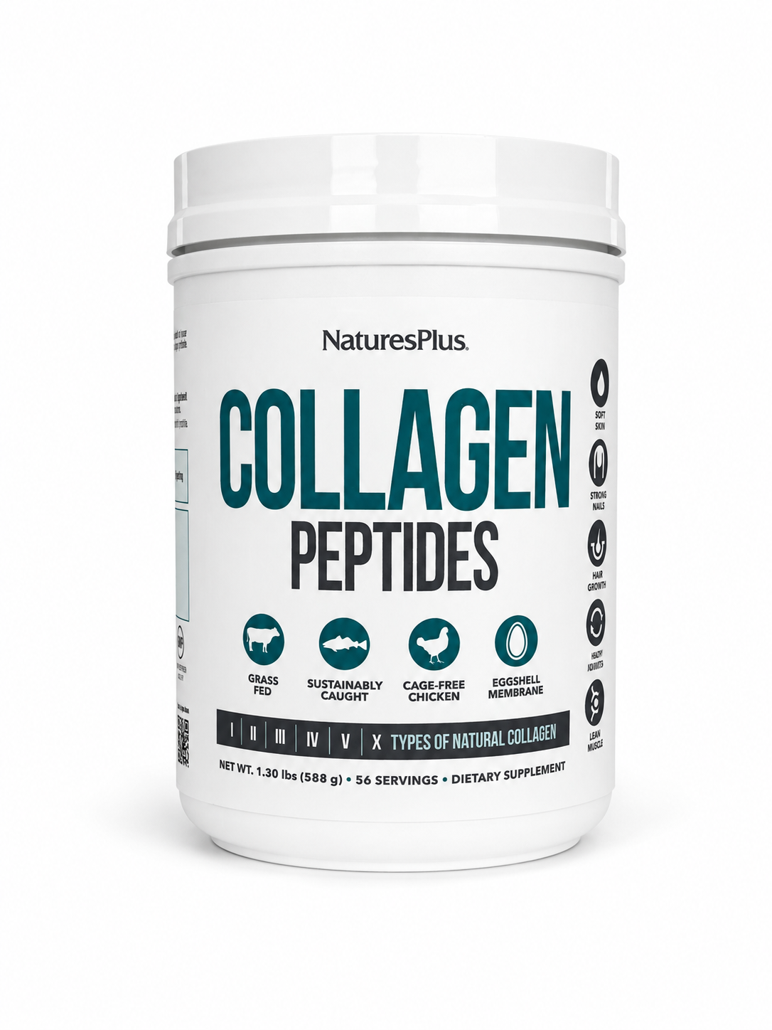 Collagen Peptides Nature's Plus 588 g