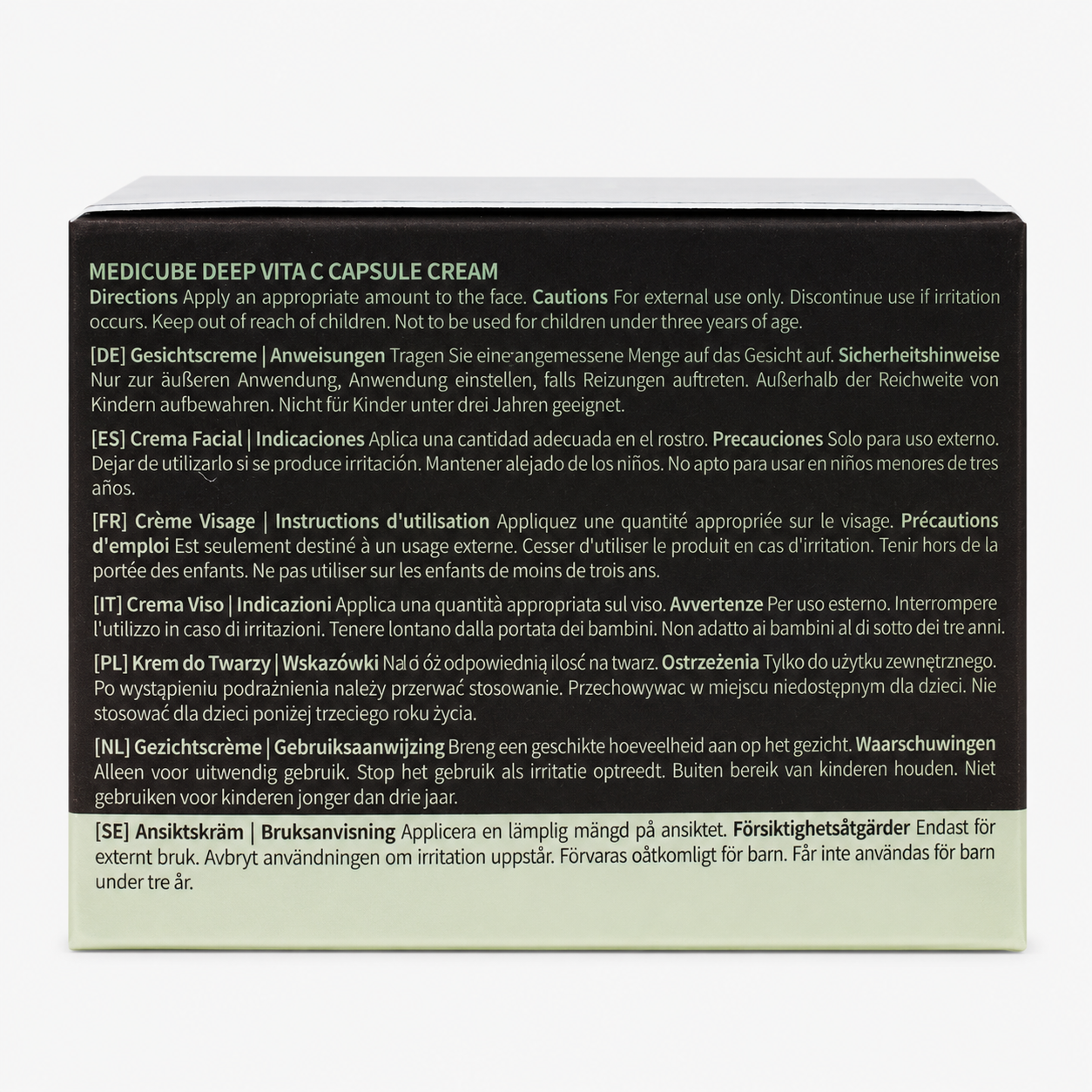 Crema facial Deep Vita C Capsule Cream Medicube 55 g