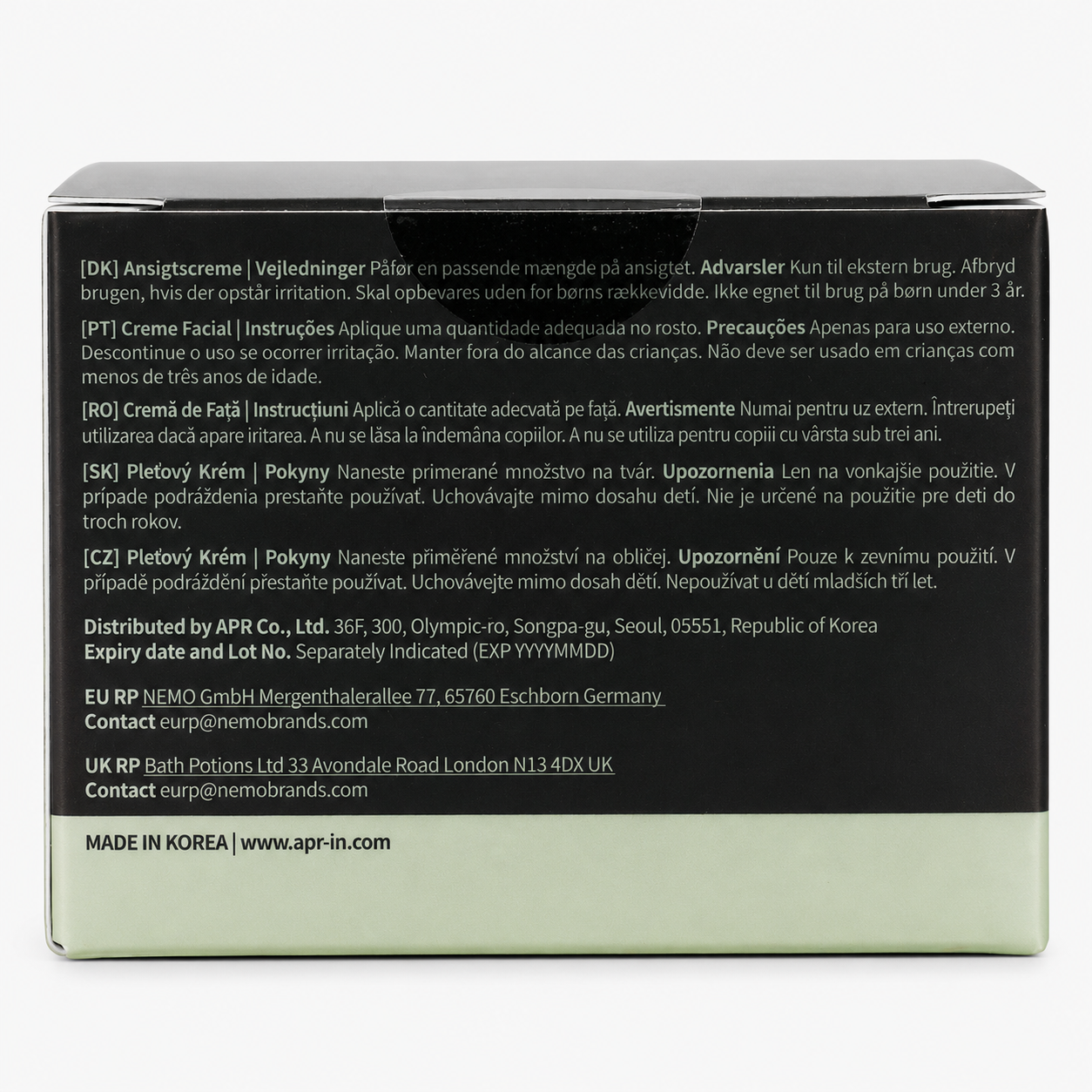 Crema facial Deep Vita C Capsule Cream Medicube 55 g