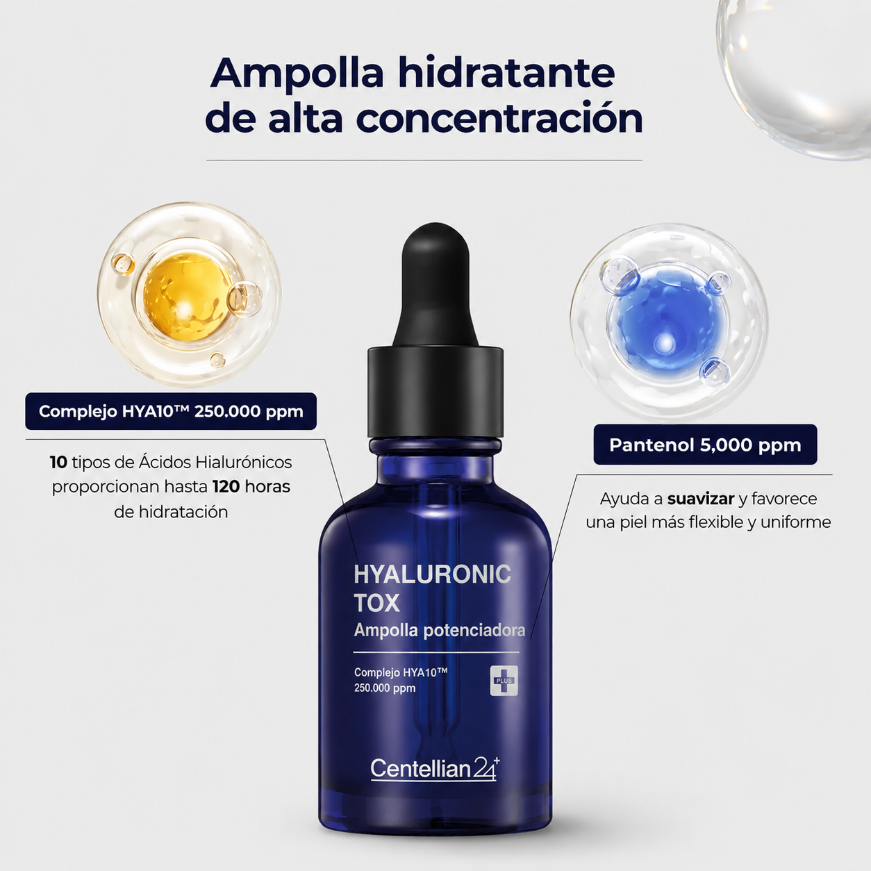 Ampolla potenciadora Hyaluronic Tox Centellian24 30 ml