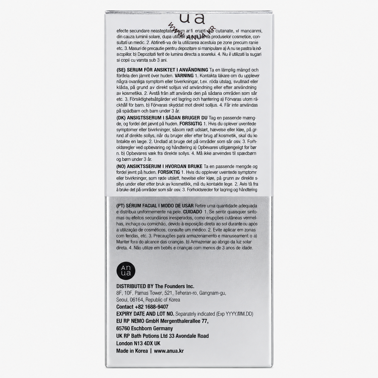 Sérum Niacinamida 10% + TXA 4% Anua 30 ml