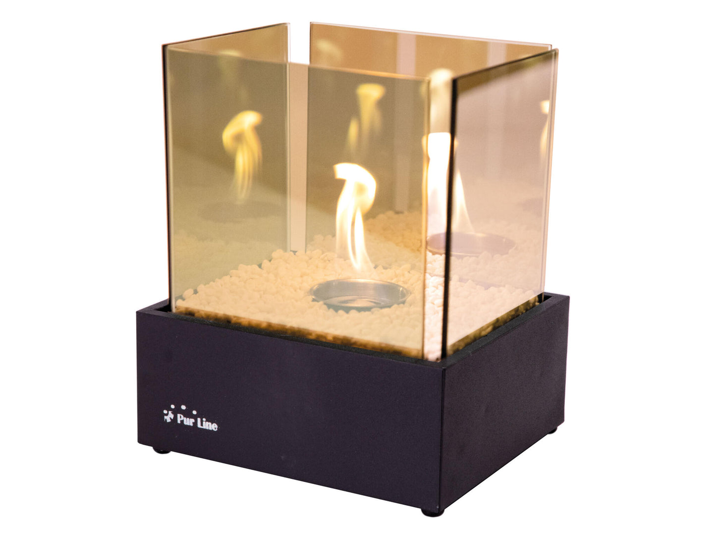 Chimenea De Etanol De Sobremesa Con Efecto De Llama Infinita Nympha Infinity Purline_0