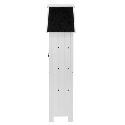 Cobertizo De Jardín De Madera - Blanco_3