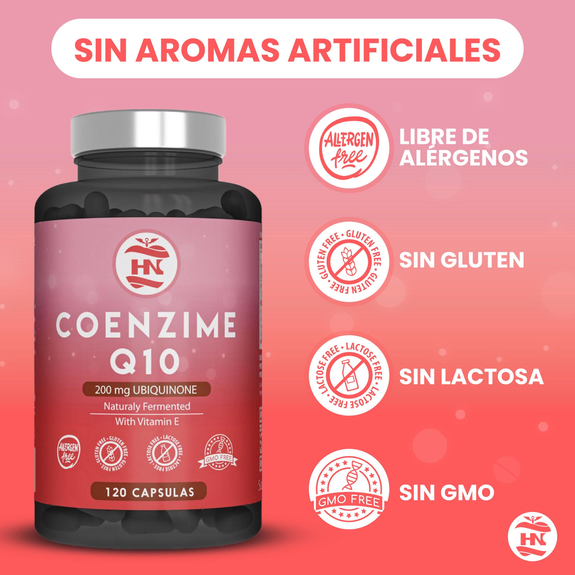 Coenzima Q10 200mg - 120 Caps - Mejora La Energía, Salud Cardiovascular Y Aumenta La Función Muscular_2