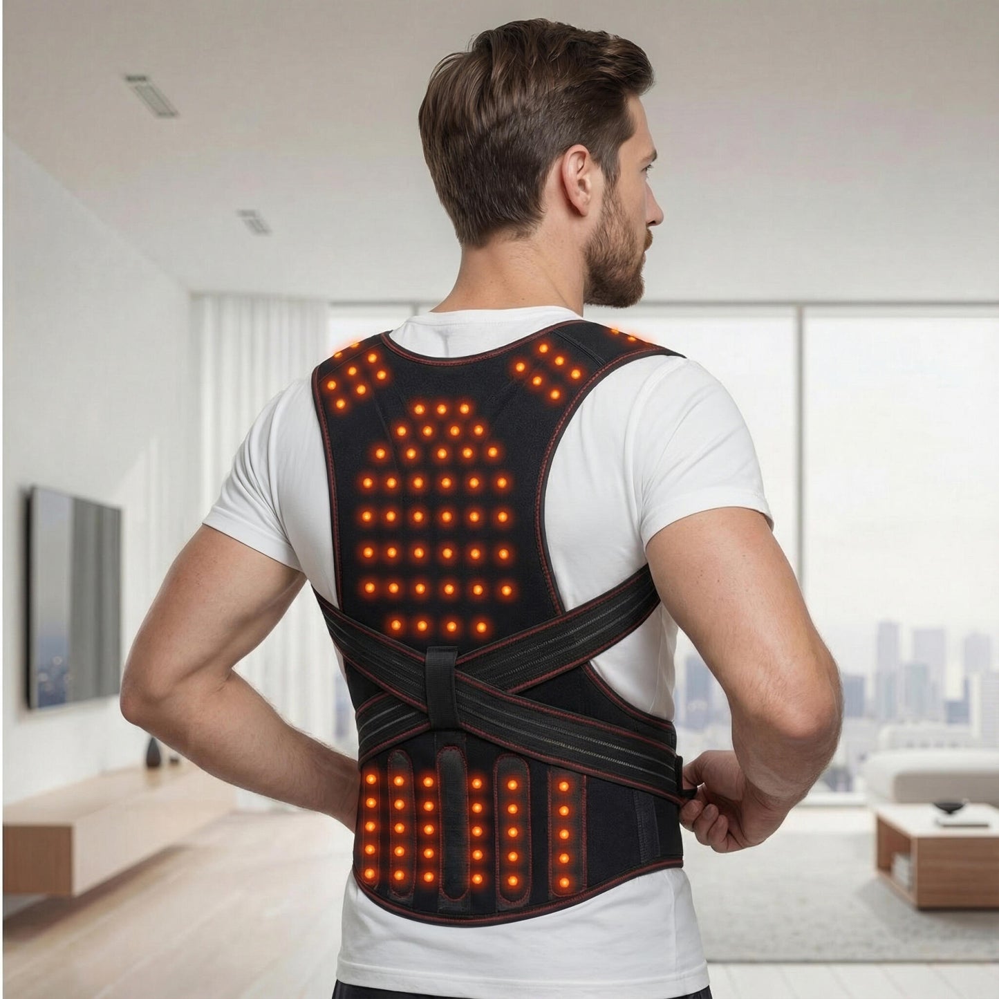 Cofre Silueta – Soporte Dorsal, Electroestimulador Ems Cuerpo Completo Y Masajeador_1