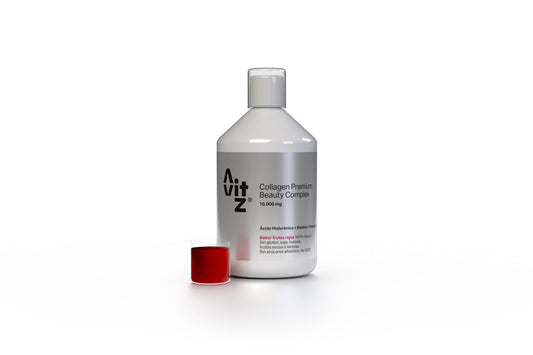 Colágeno Marino Avitz 10.000 mg Líquido 500 ml con Ácido Hialurónico, Biotina y Vitamina C – Beauty Complex_0
