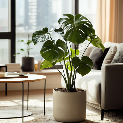 Costilla De Adán - 2 Pzs - Monstera Deliciosa - Altura 45-55cm - ⌀14cm_4