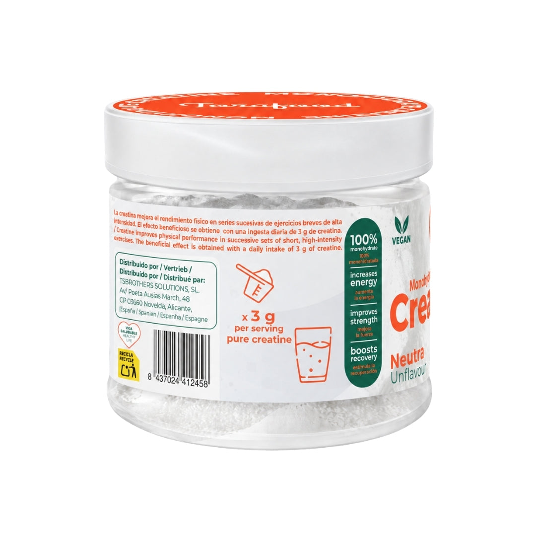 Creatina Monohydrate Neutra Torafood 220 g