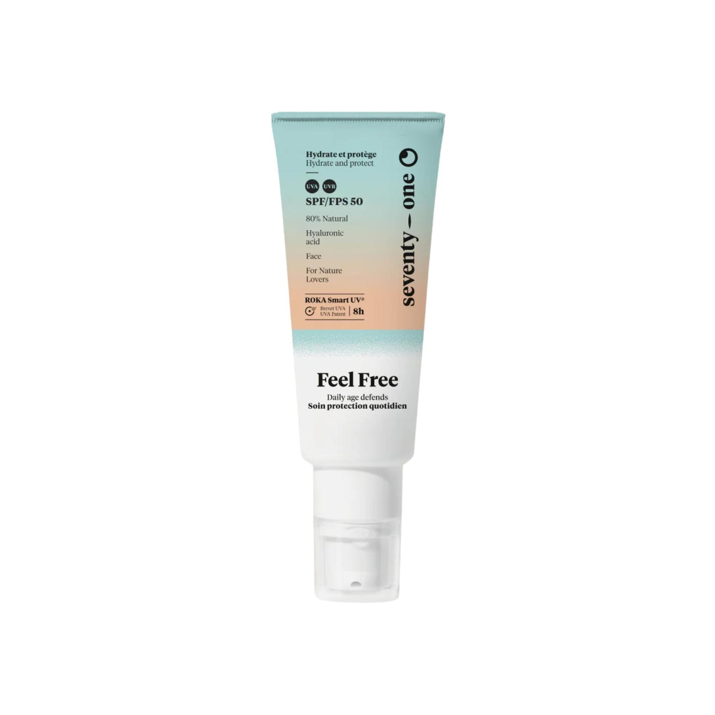 Crema Facial Hidratante Uva, Ubv Y Luz Azul Feel Free_0