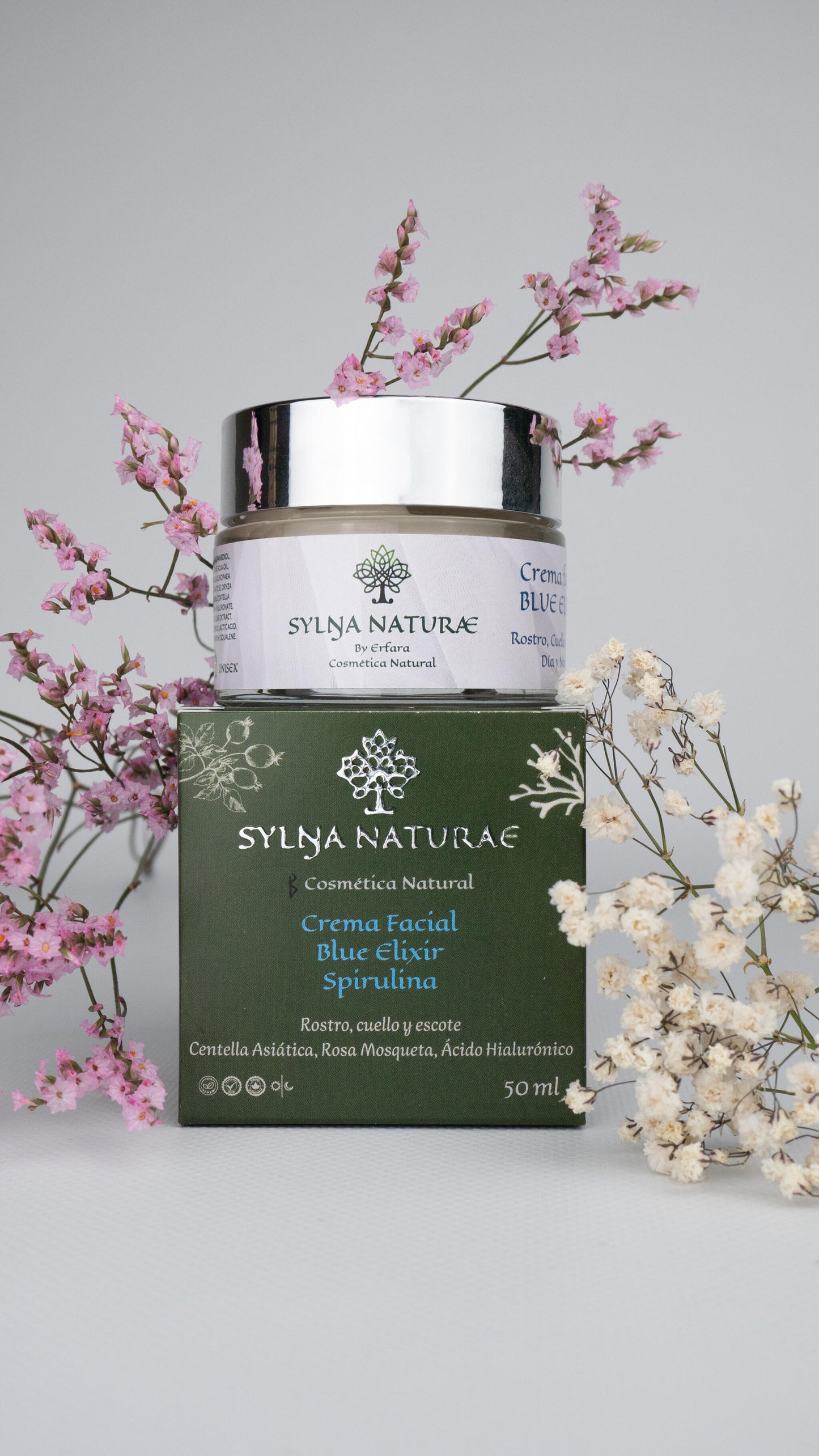 Crema Facial Regenerante Luz Azul Sylna Naturae Día Y Noche 50 Ml_1