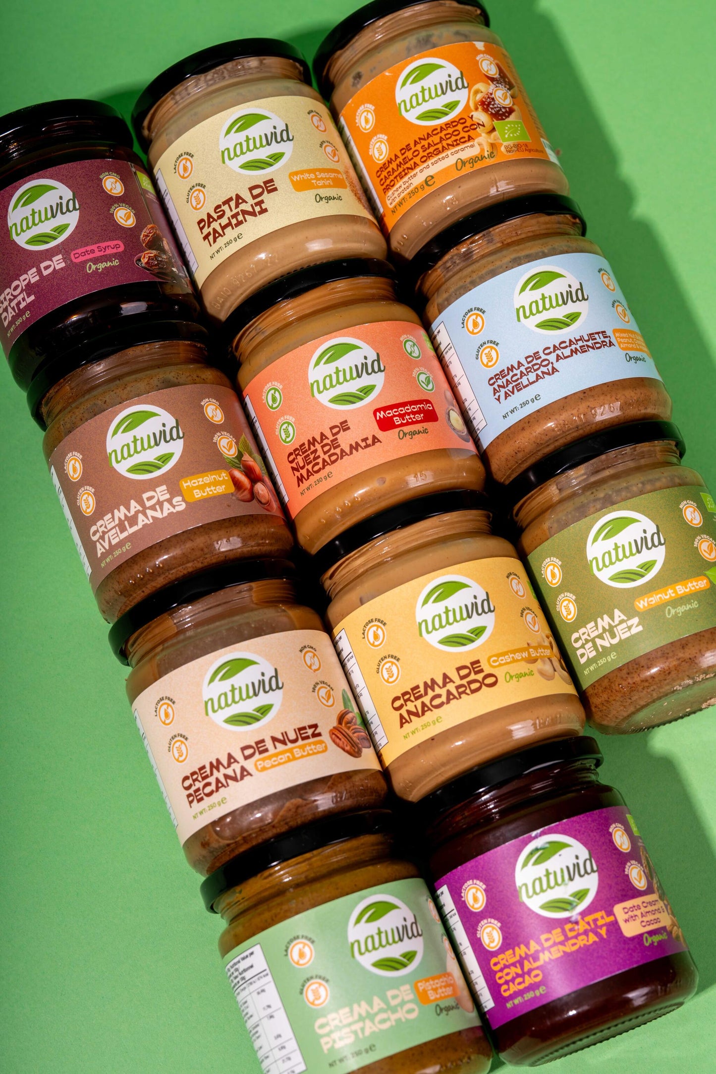 Crema de Nuez Pecana Natuvid | 100% NATURAL | 250gr | SIN GLUTEN | SIN LACTOSA | 100% VEGANA | NON-GMO_5