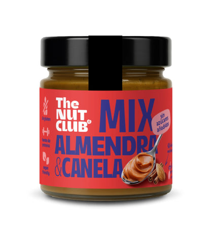 Crema de almendra y canela The Nut Club 200g_0
