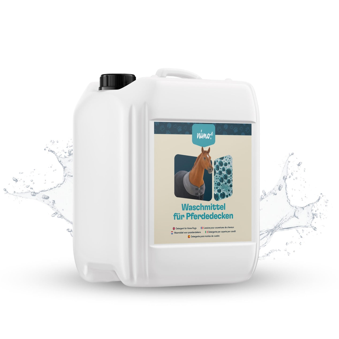 Detergente Para Mantas De Caballo - Nimo - 10 L_0