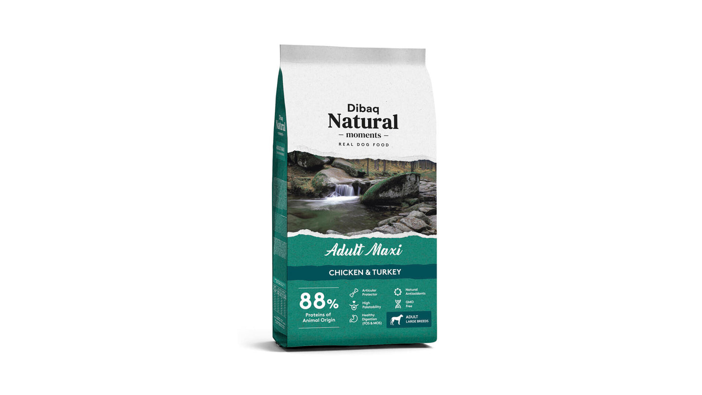 Dibaq Natural Moments Adulto Maxi 15 Kg_0