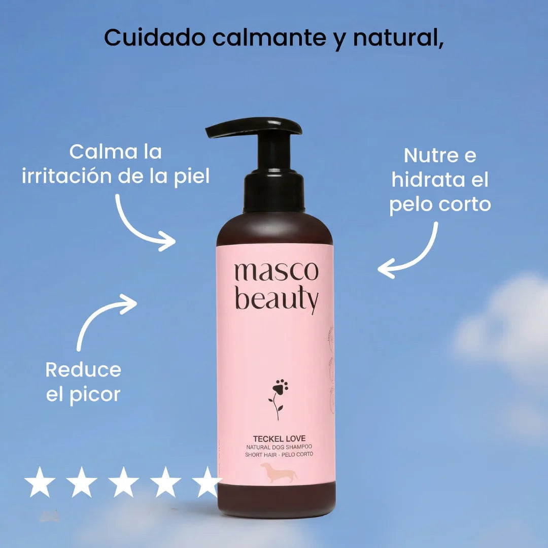 Champú perros teckel- Especial pelo corto Masco Beauty 250 ml