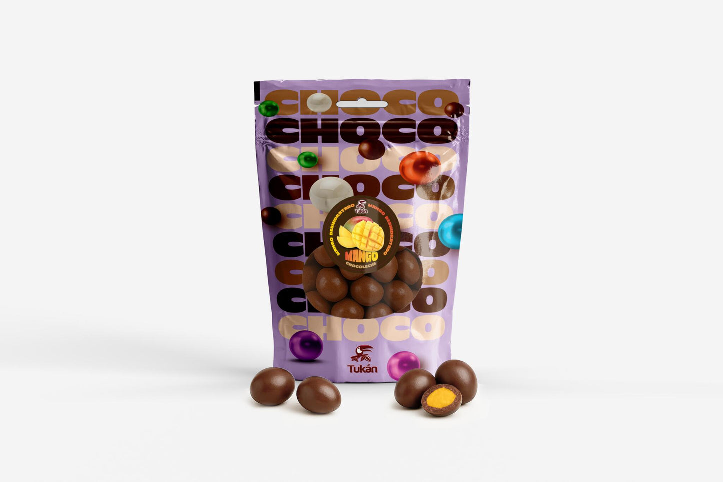 Doypack Mango Deshidratado Chocolate Leche 200g_0