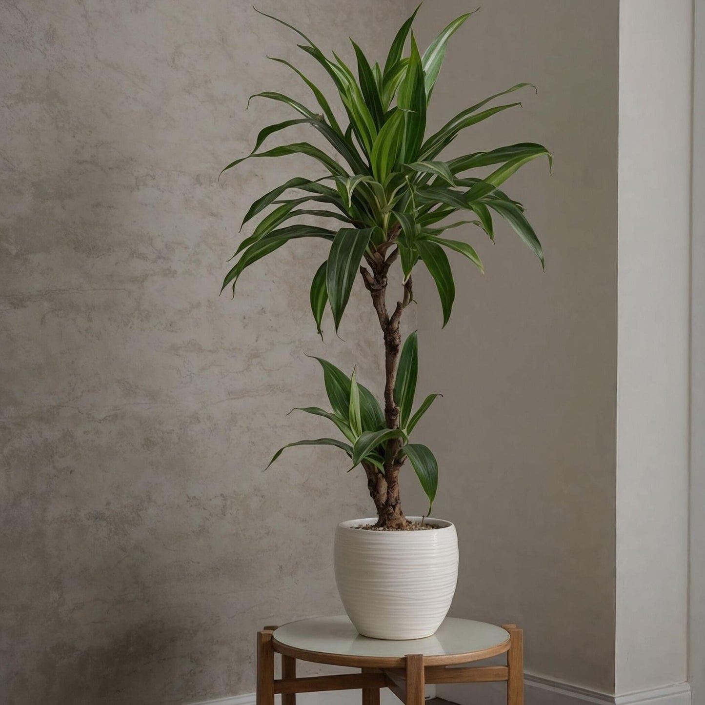 Drácena - 2 Pzs - Dracaena Deremensis 'janet Craig' - Altura 60-70cm - ⌀17cm_1