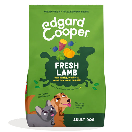 Ração para cães Edgard &amp; Cooper Cordeiro 1 kg