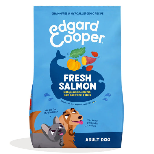 Ração para cães Edgard &amp; Cooper Norwegian Salmon 7 kg