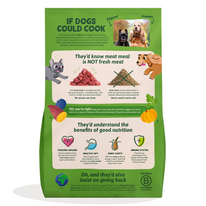 Ração para cães Edgard &amp;amp; Cooper Cordeiro 1 kg