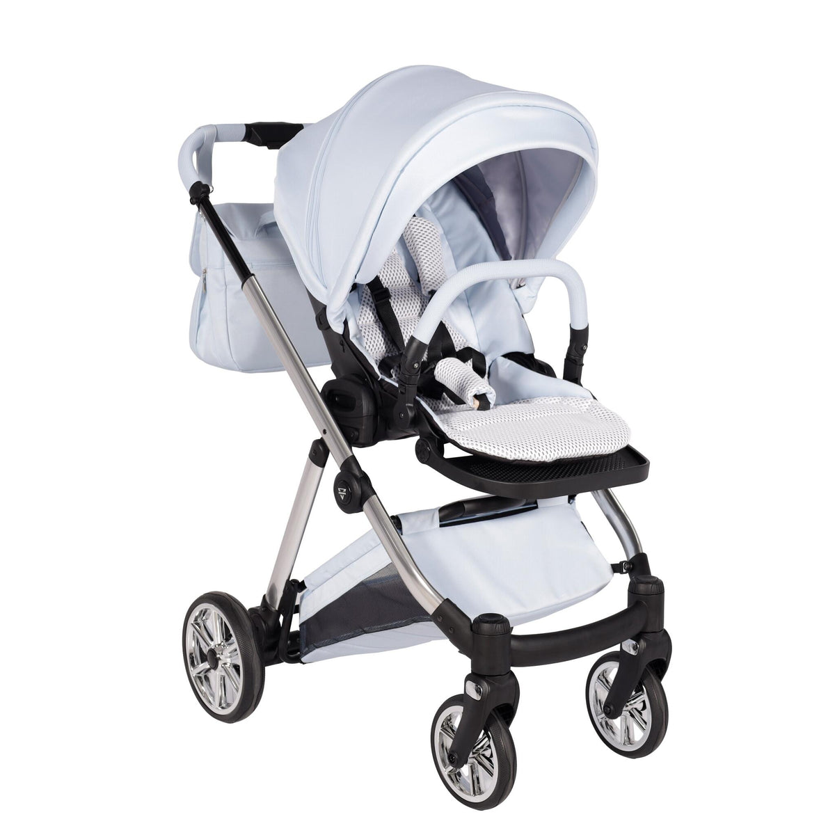 Elegant Cochecito De Bebé Duo Azul Claro_2