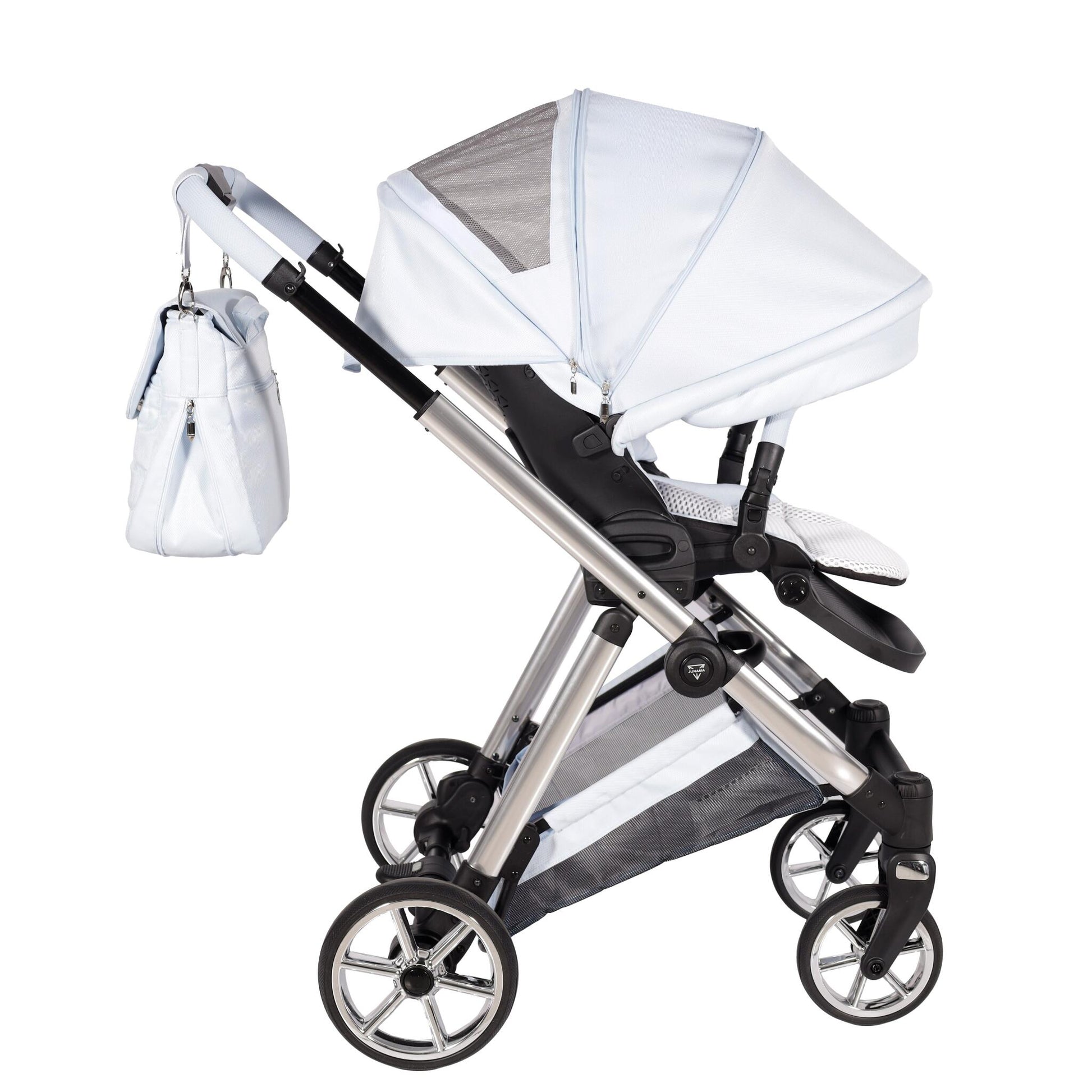 Elegant Cochecito De Bebé Duo Azul Claro_5
