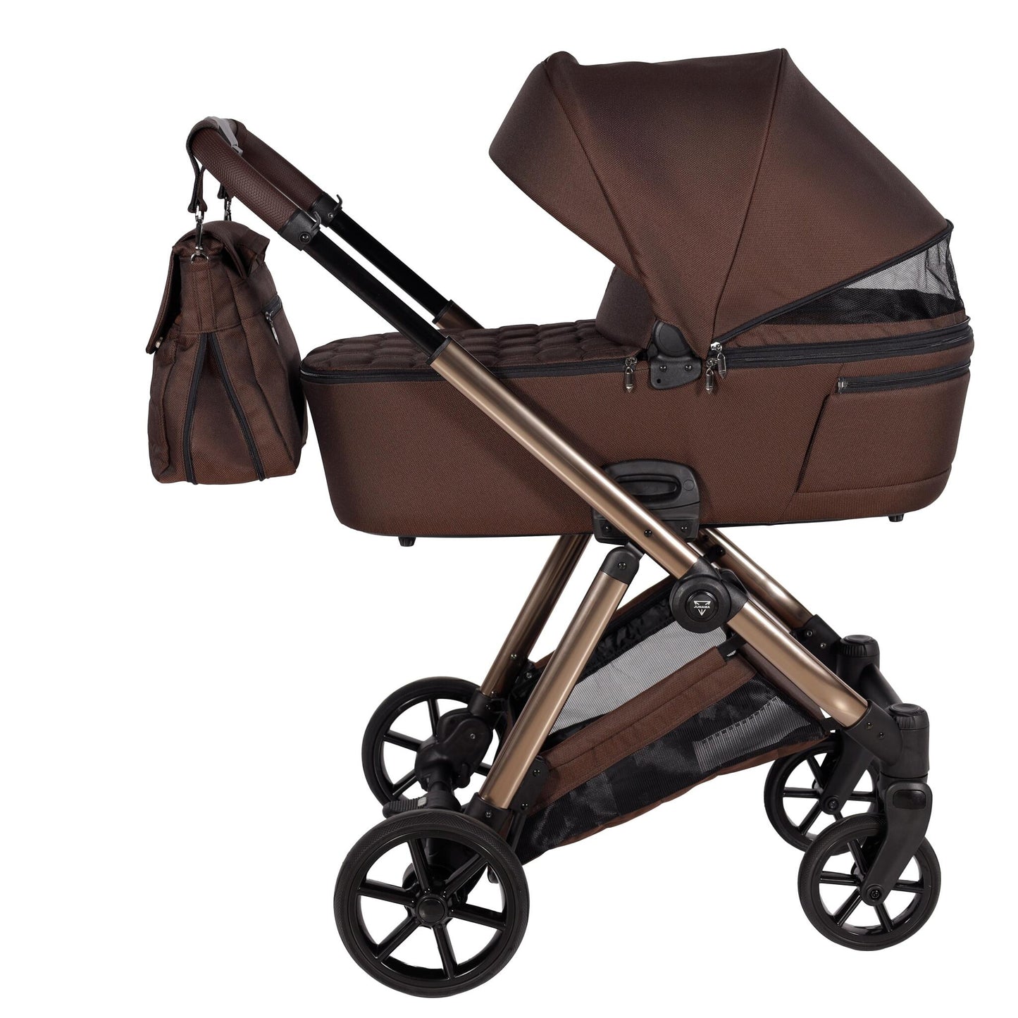 Elegant Cochecito De Bebé Duo Marron_0