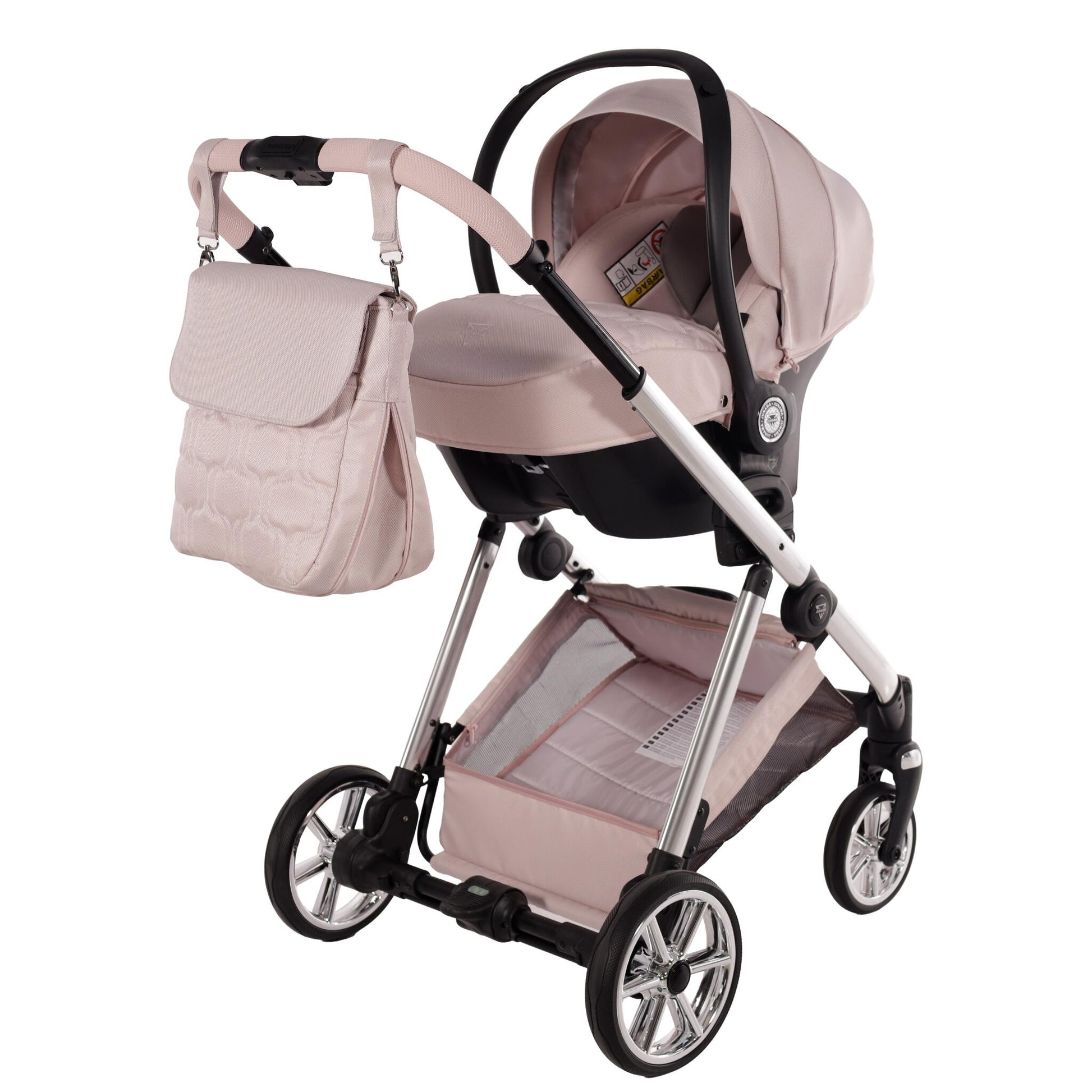 Elegant Cochecito De Bebé Duo Rosa_2