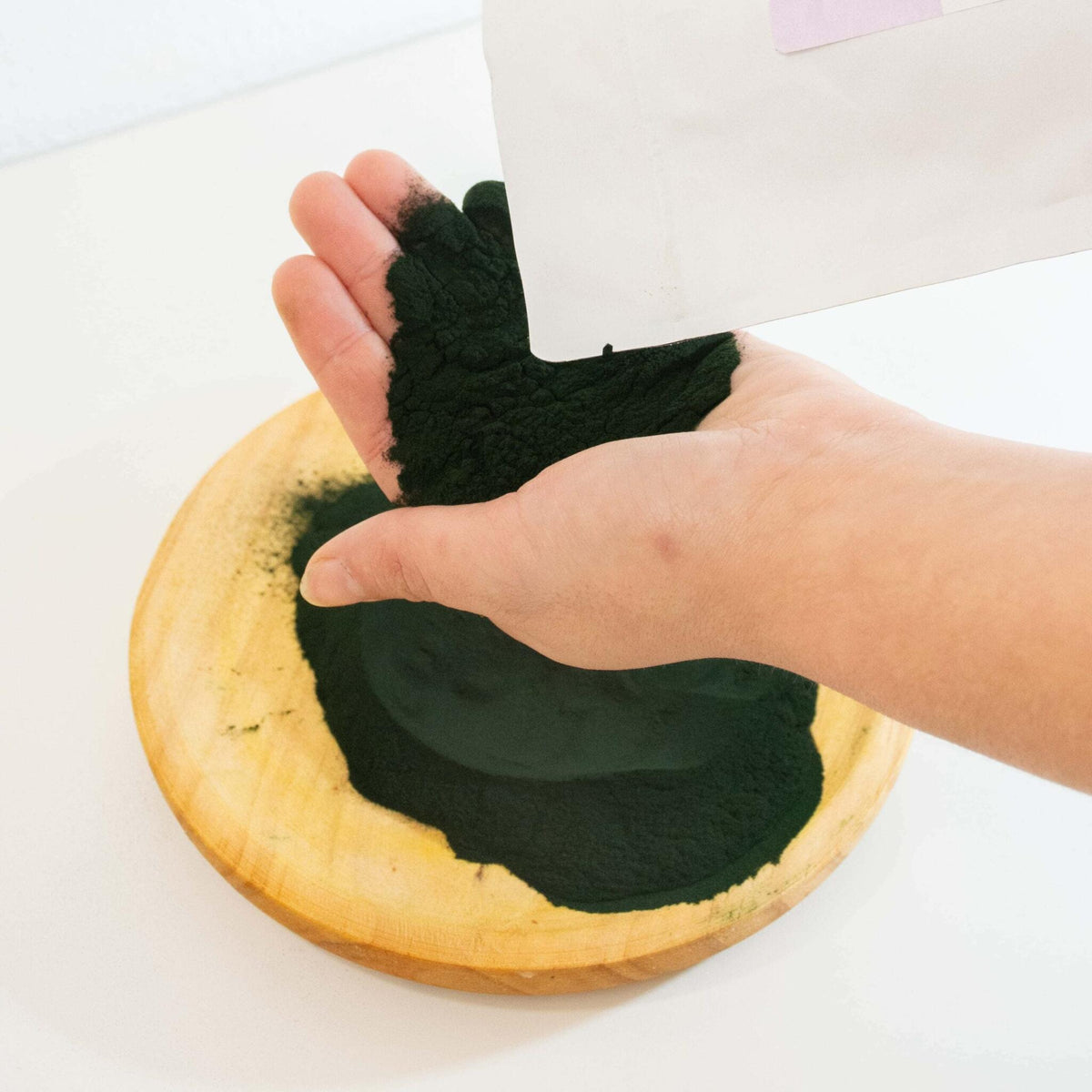 Espirulina en polvo ecológica, microalga con alto contenido en proteína vegetal 100 g_1