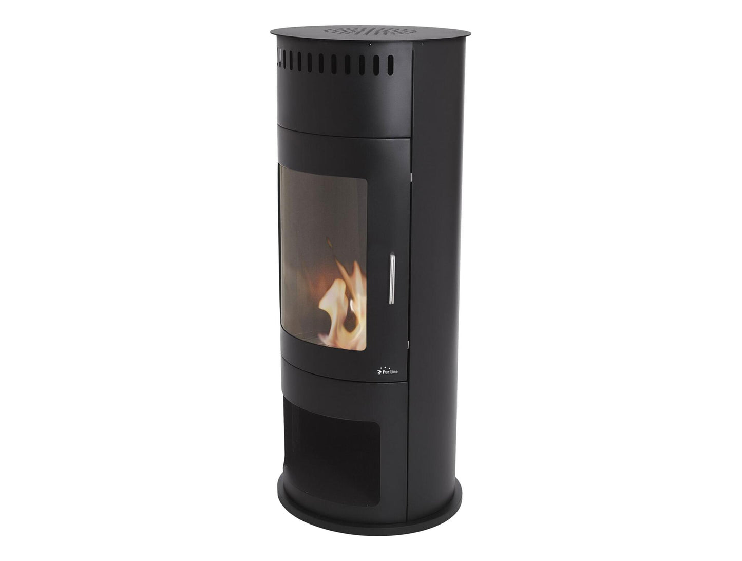 Estufa De Etanol En Acero Negro Con Puerta De Cristal Templado Bestfire B Purline_1
