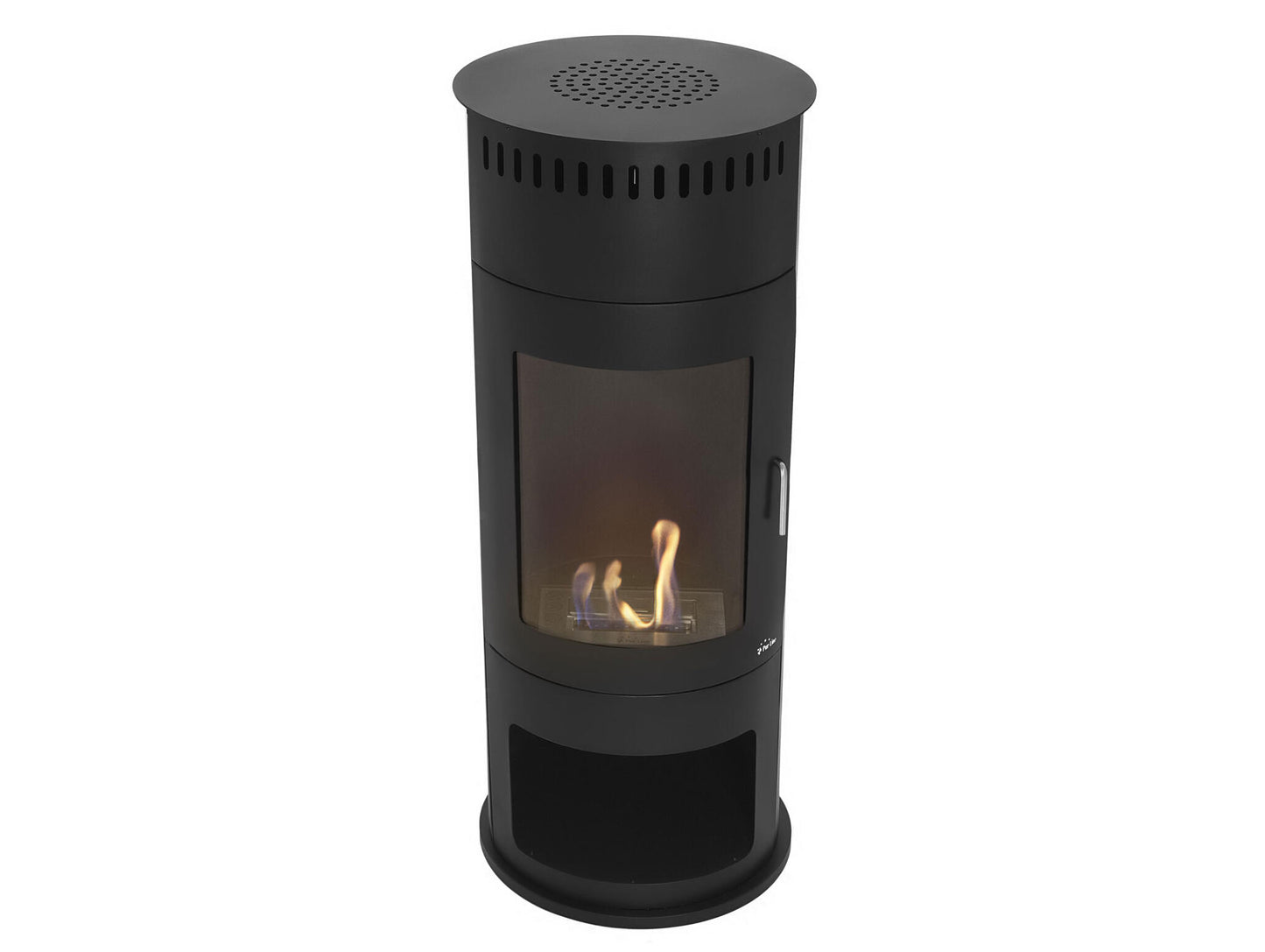 Estufa De Etanol En Acero Negro Con Puerta De Cristal Templado Bestfire B Purline_3