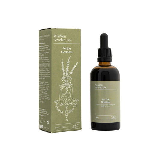 Extracto Fertile Goddess 100ml. Favorece la búsqueda de embarazo: Vitex, Maca, Espirulina y Brócoli_0