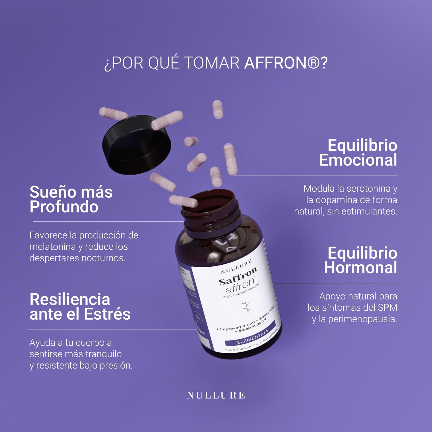 Extracto de Azafrán español affron® – estado de ánimo, estrés, ansiedad y sueño reparador (120 cápsulas)_1