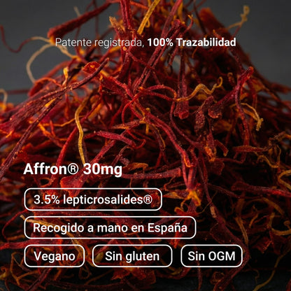 Extracto de Azafrán español affron® – estado de ánimo, estrés, ansiedad y sueño reparador (120 cápsulas)_3