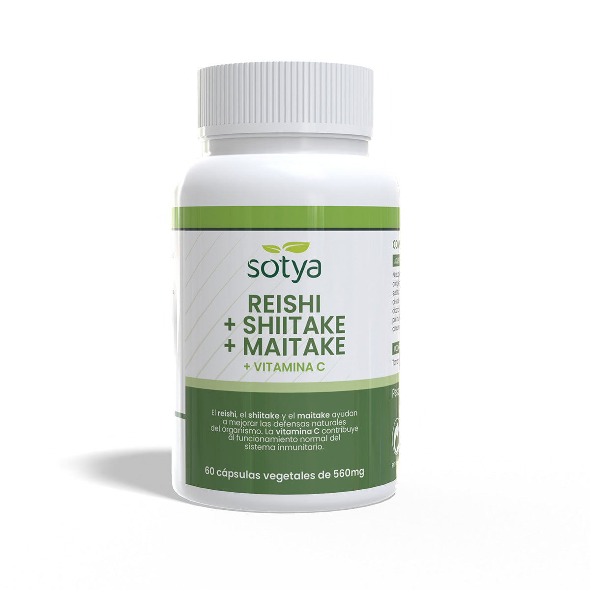 Reishi Maitake Shiitake 60 Vcaps. Sotya