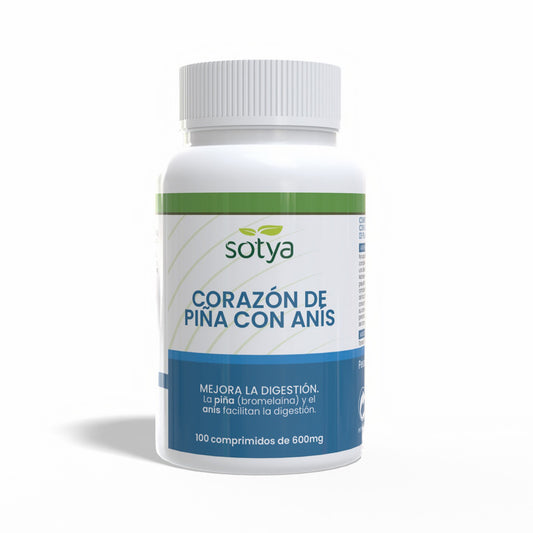Ananás 600 mg Sotya, 100 comprimidos