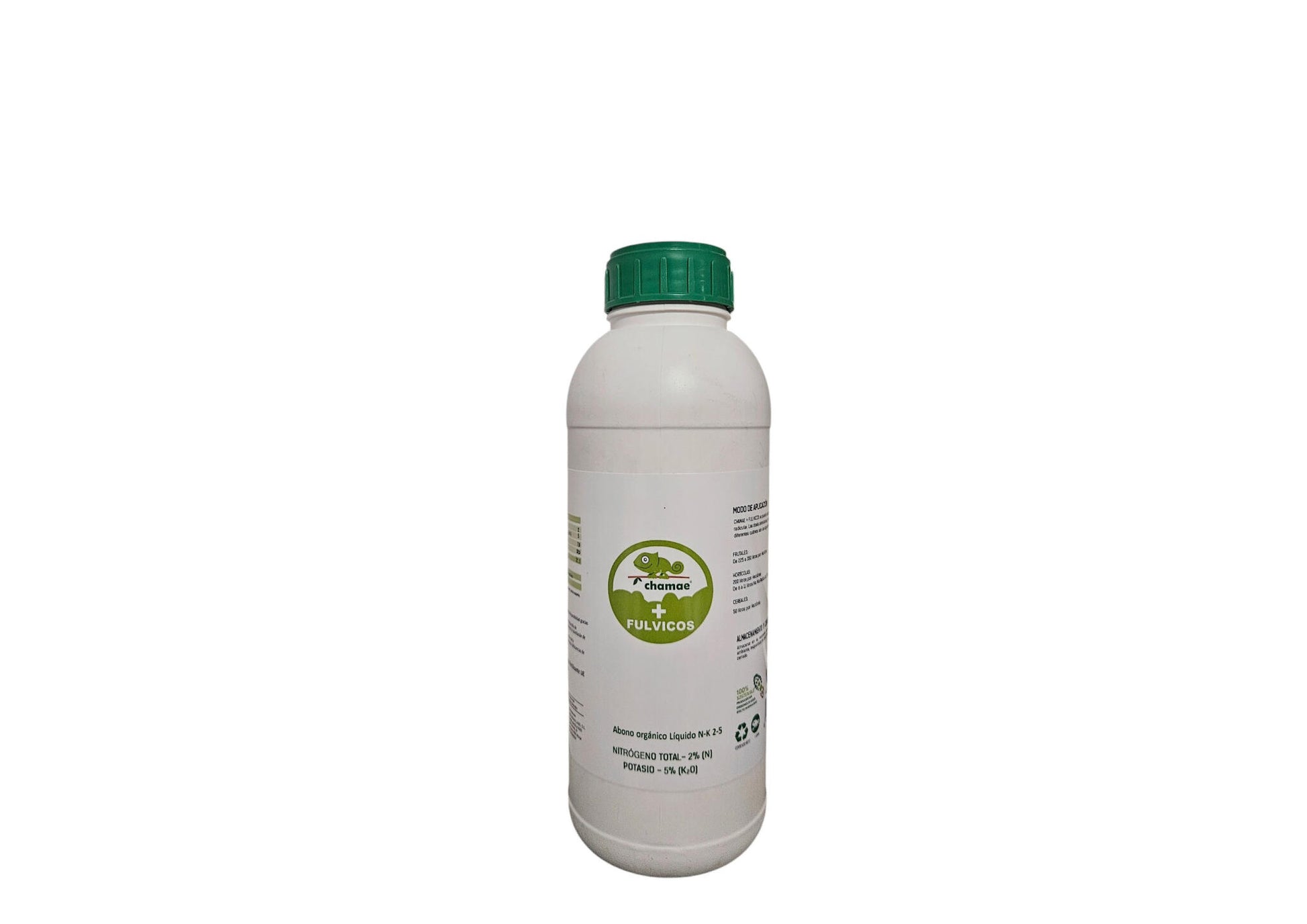 Fertilizante Chamae + Fúlvicos Ecológico 1 Litro, Uso Doméstico._0