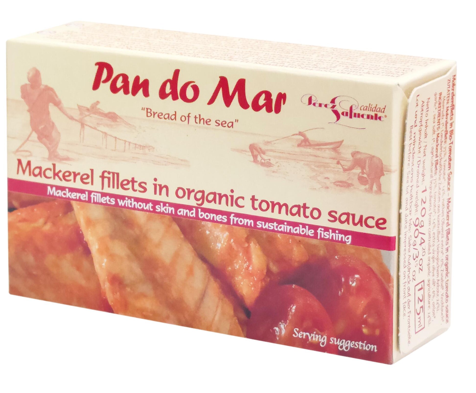 Filete De Caballa En Salsa De Tomate Ecológica - 120gr_0
