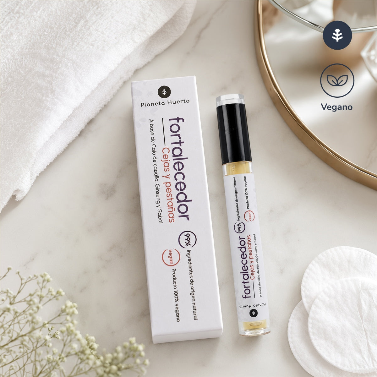 Planeta Huerto Fortalecedor de Sobrancelhas e Pestanas 5 ml