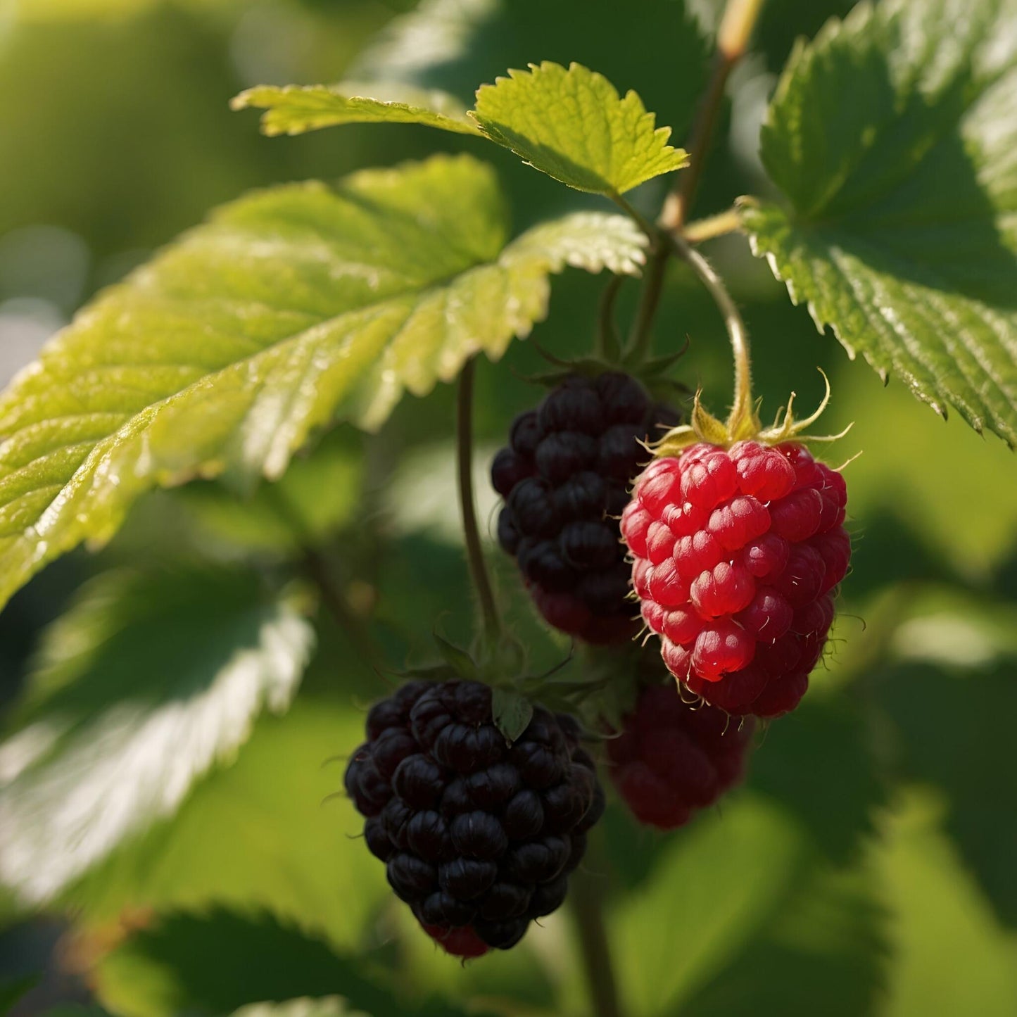 Frambuesa - 2 Pzs - Rubus Idaeus 'malling Promise' - Altura 50-60cm - ⌀15cm_1
