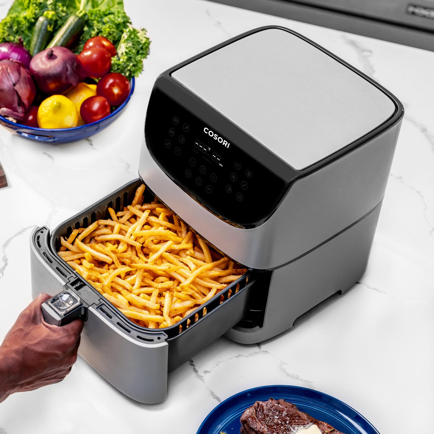 Freidora De Aire Cosori Premium Chef Edition Grey_1